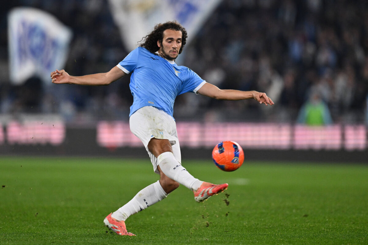 Guendouzi durante Lazio-Cremonese