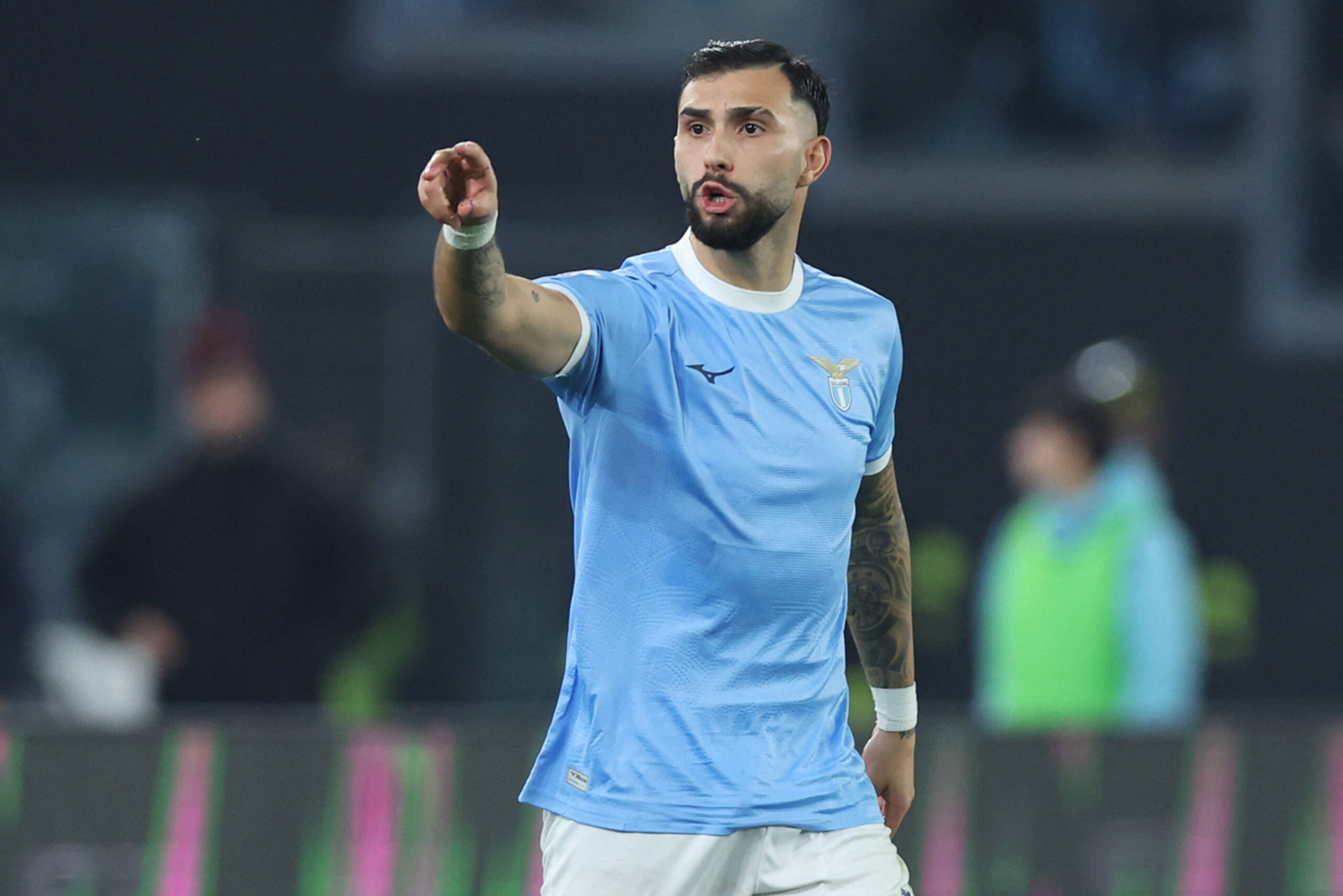 Castellanos durante Lazio-Cremonese