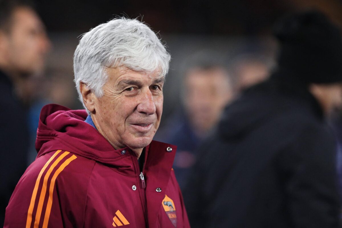 Gian Piero Gasperini sorride