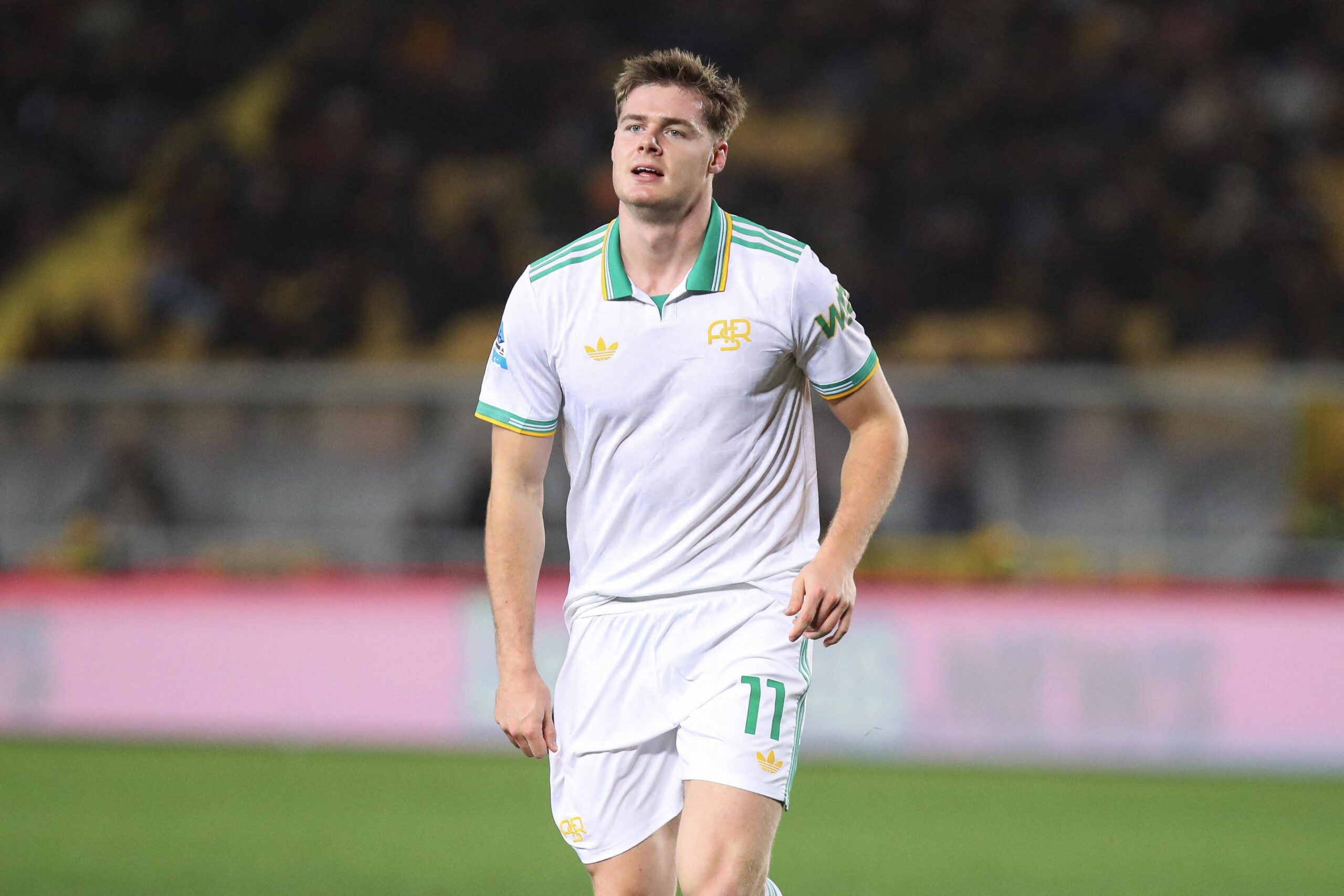 Ferguson esulta dopo il gol contro il Lecce