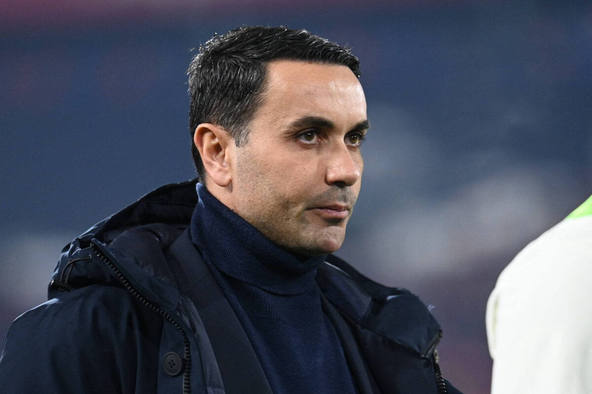 Palladino, alla prima stagione sulla panchina dell'Atalanta