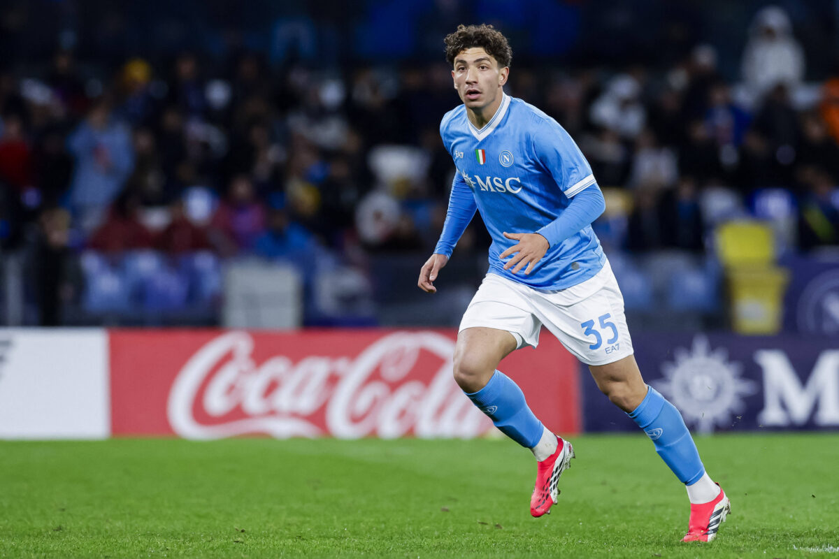 Luca Marianucci, prima stagione al Napoli