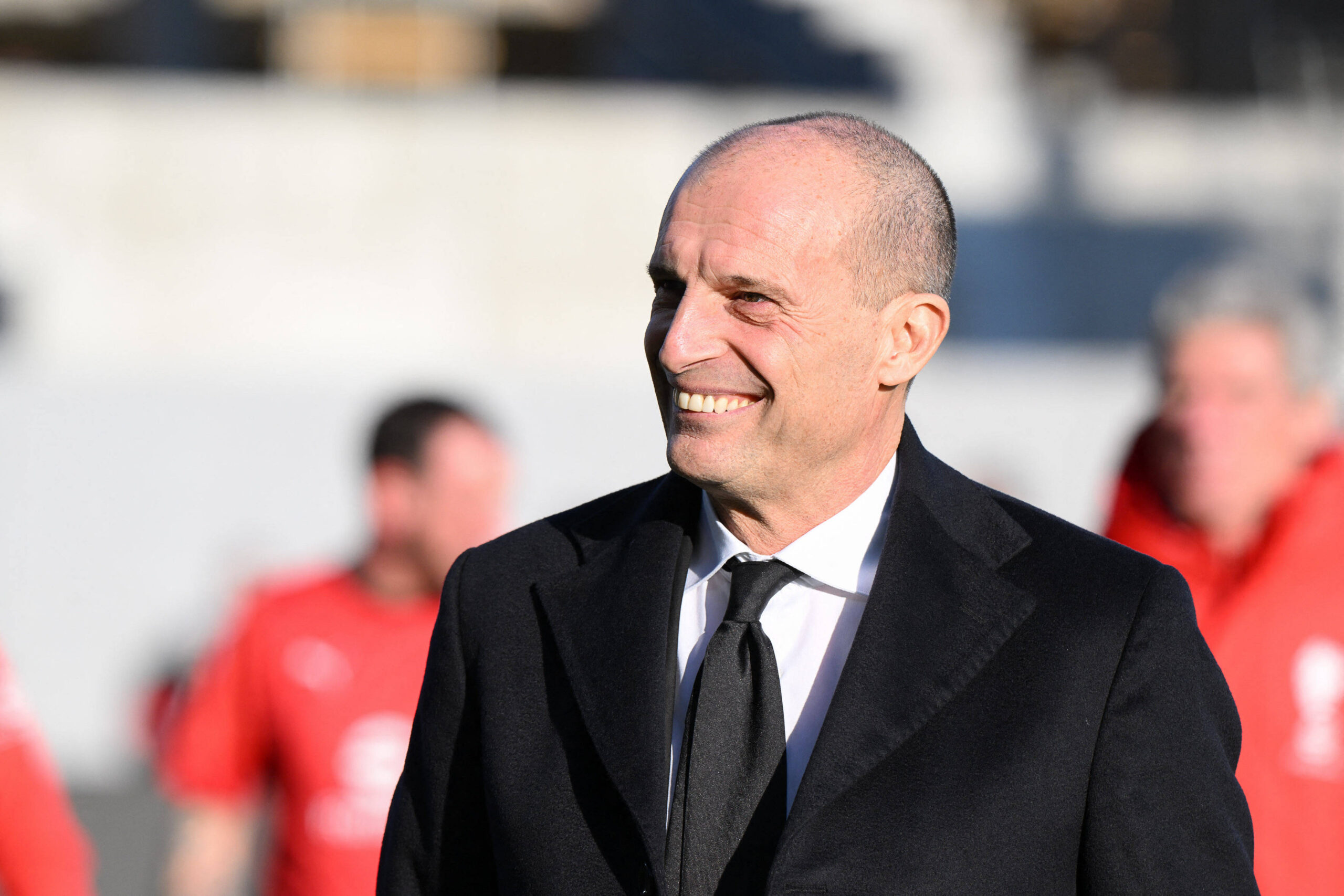 Massimiliano Allegri durante Milan-Fiorentina