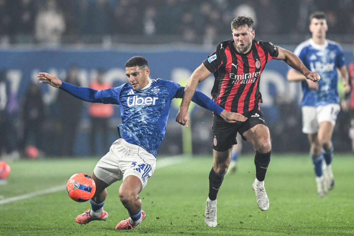 Niclas Fullkrug durante Como-Milan