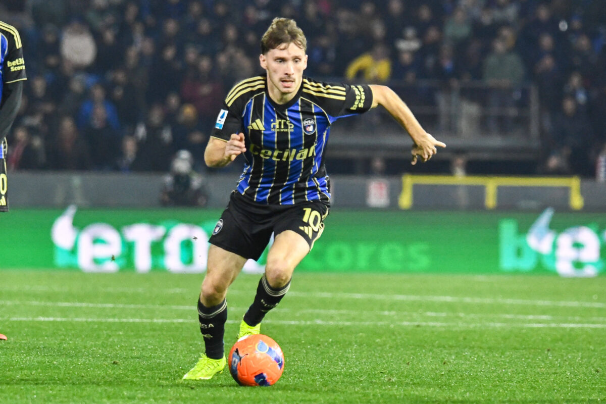 Matteo Tramoni, quarta stagione con la maglia del Pisa