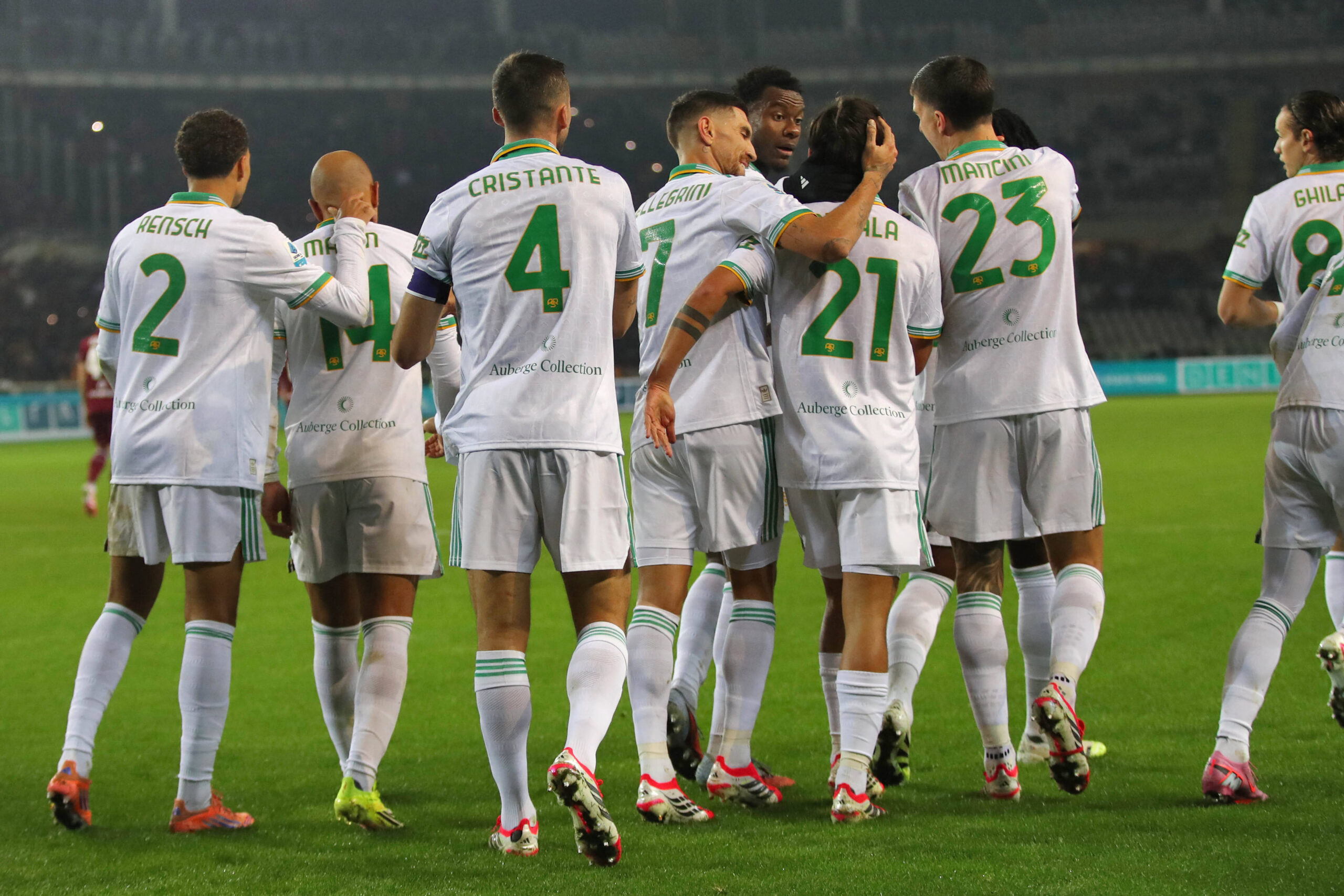 Roma vittoriosa contro il Torino