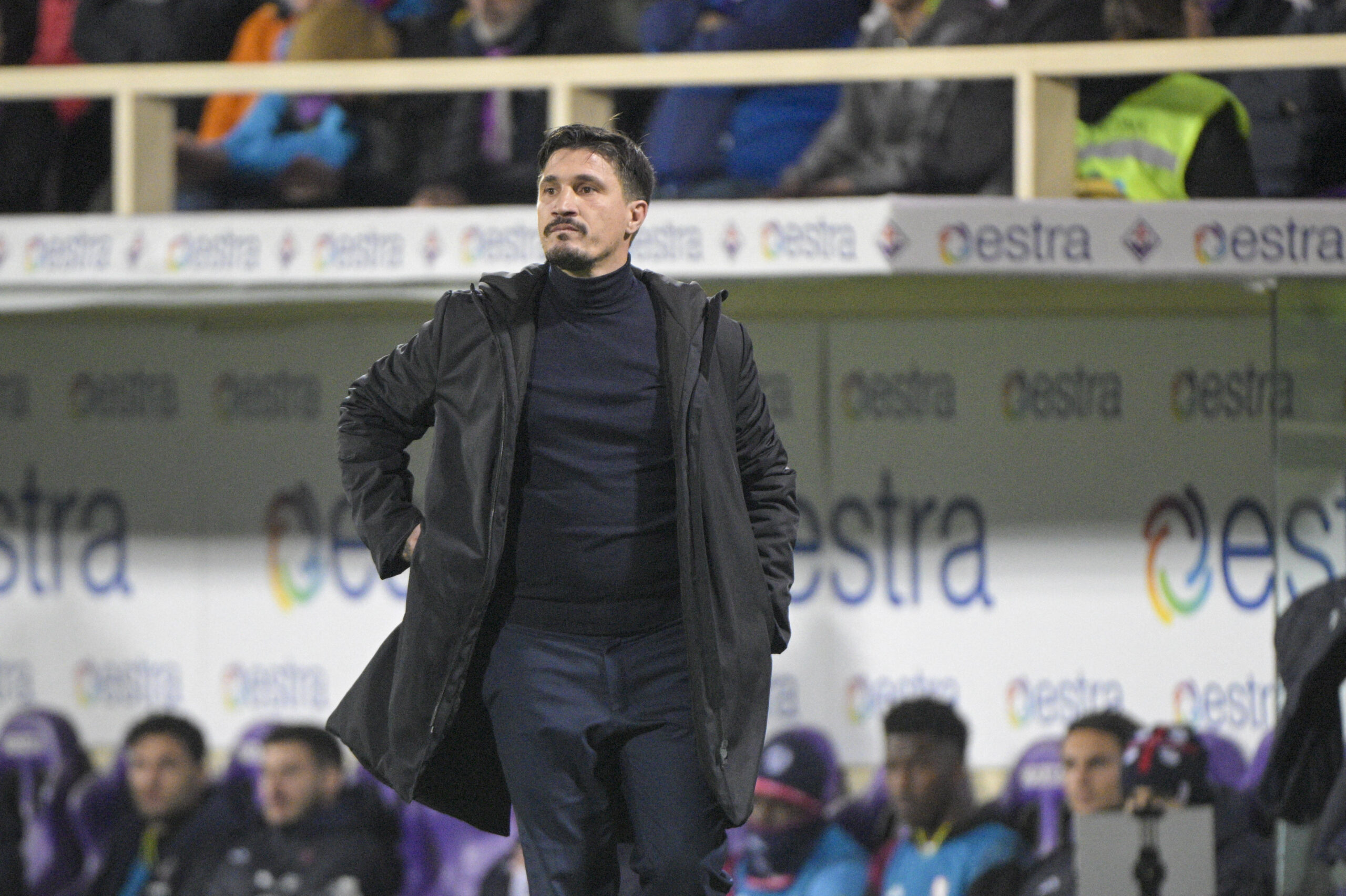 Fabio Pisacane durante Fiorentina-Cagliari