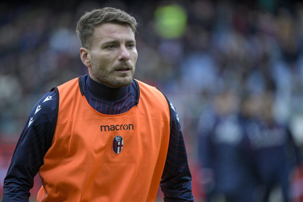 Ciro Immobile, 9 presenze e 2 gol in stagione con la maglia del Bologna