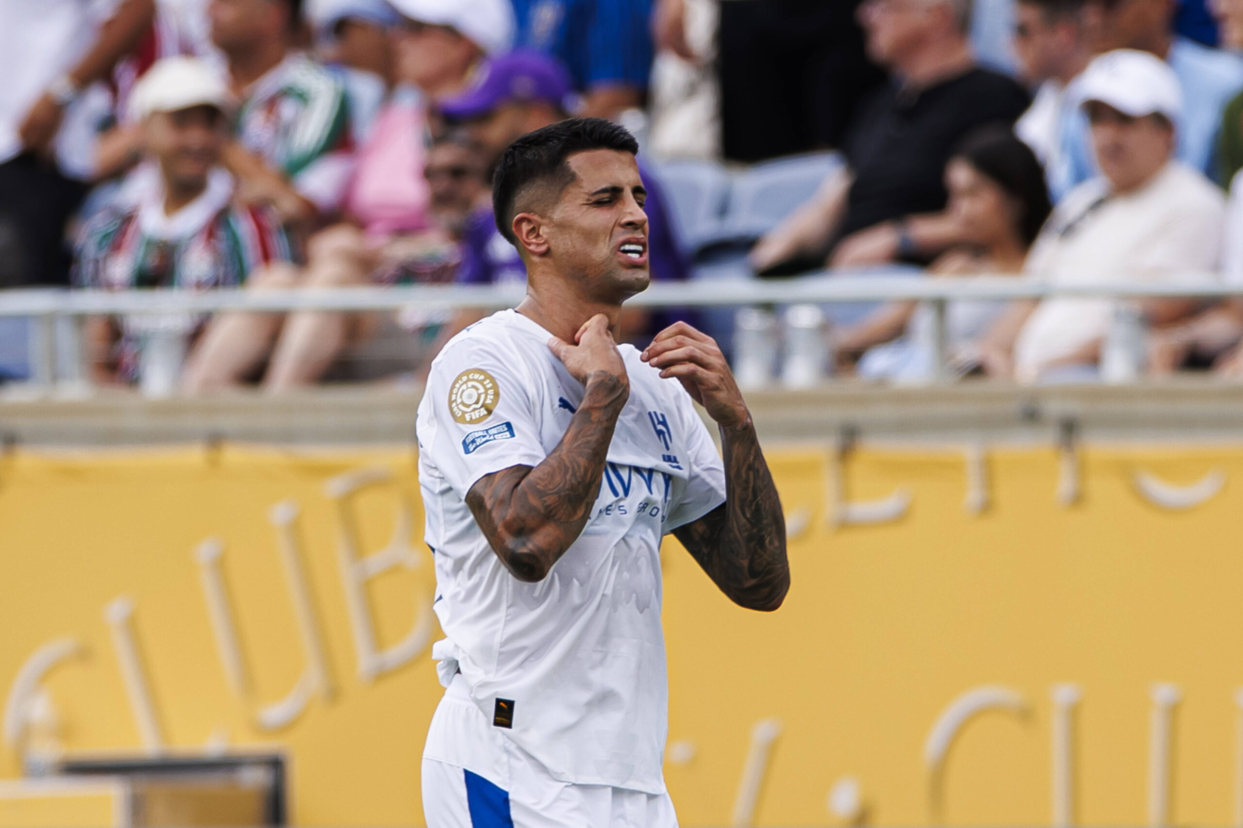 Joao Cancelo in uscita dall'Al-Hilal