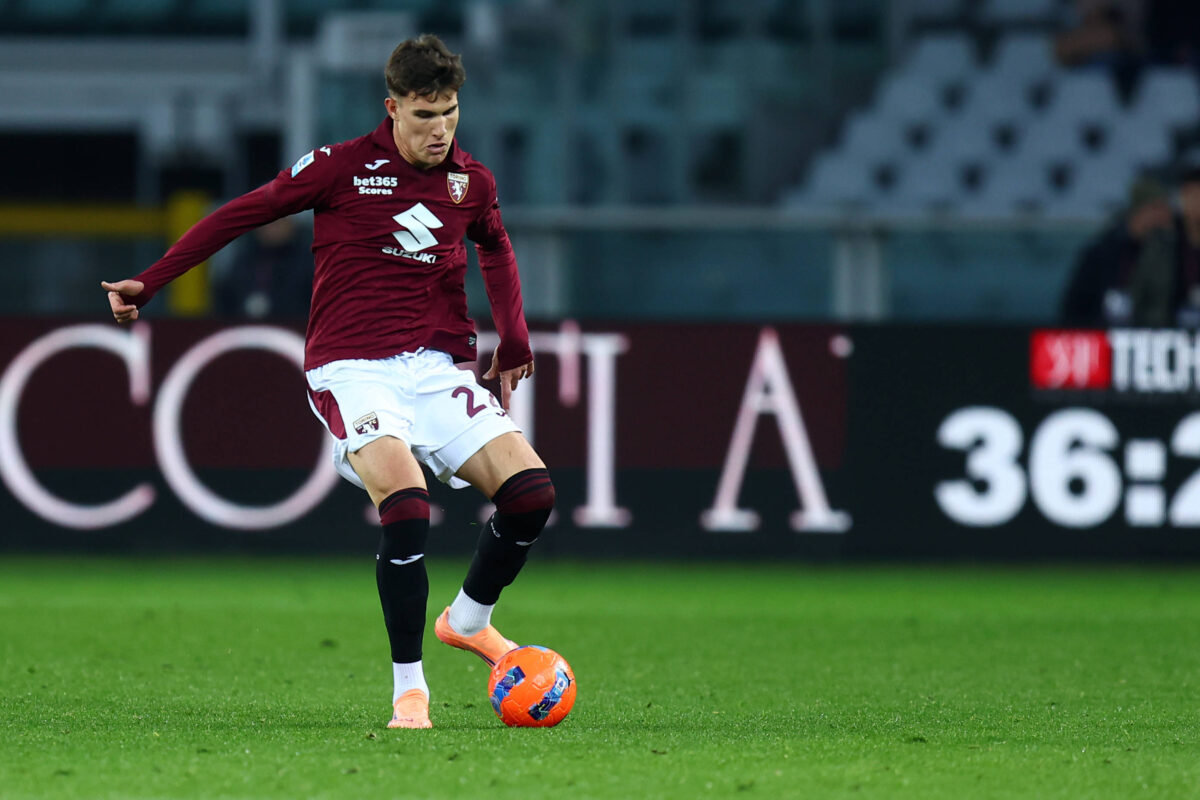 Cesare Casadei da un anno in forza al Torino