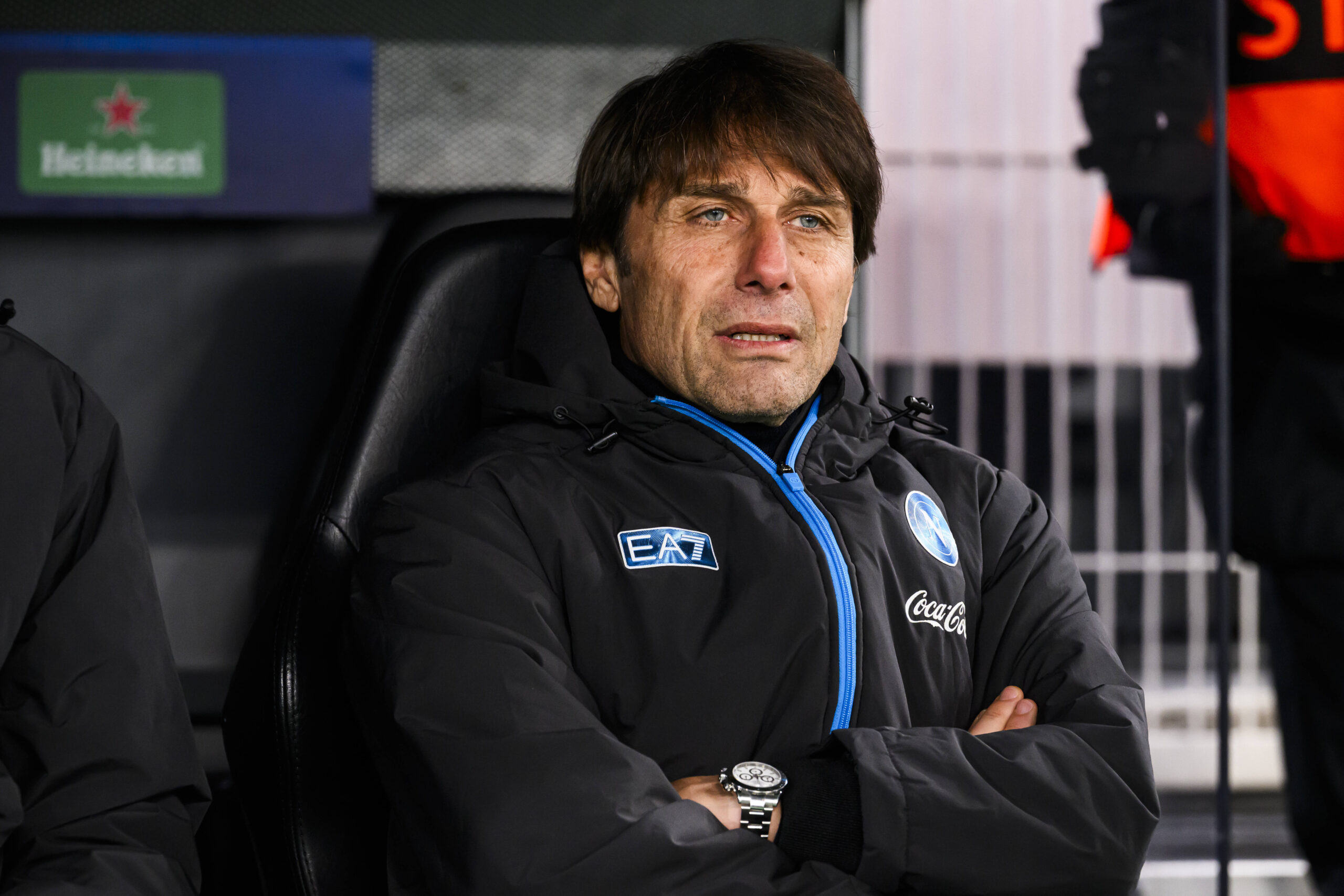 Antonio Conte, seconda stagione sulla panchina del Napoli