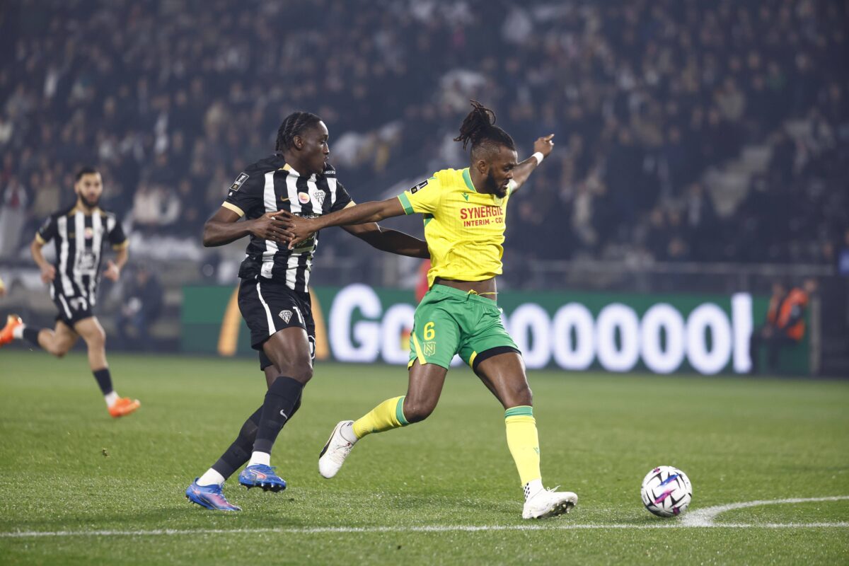 L'attaccante dell'Angers Sidiki Chérif, classe 2006