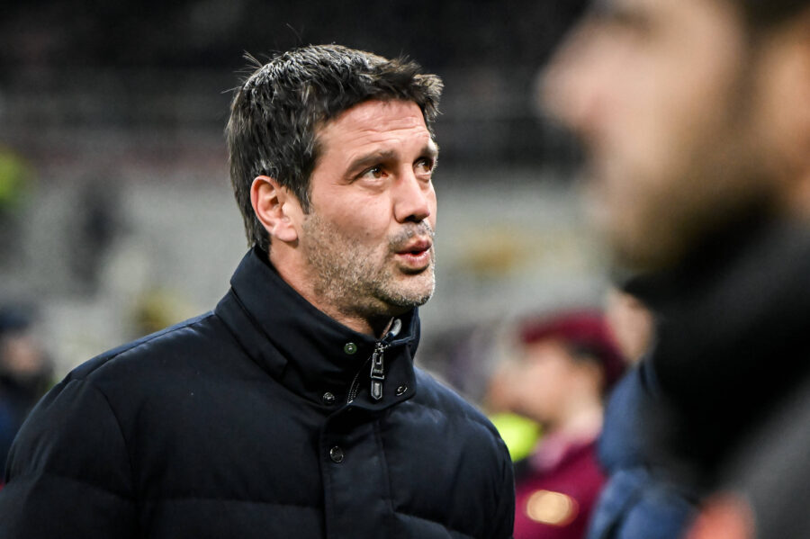 Il tecnico dell'Inter Cristian Chivu