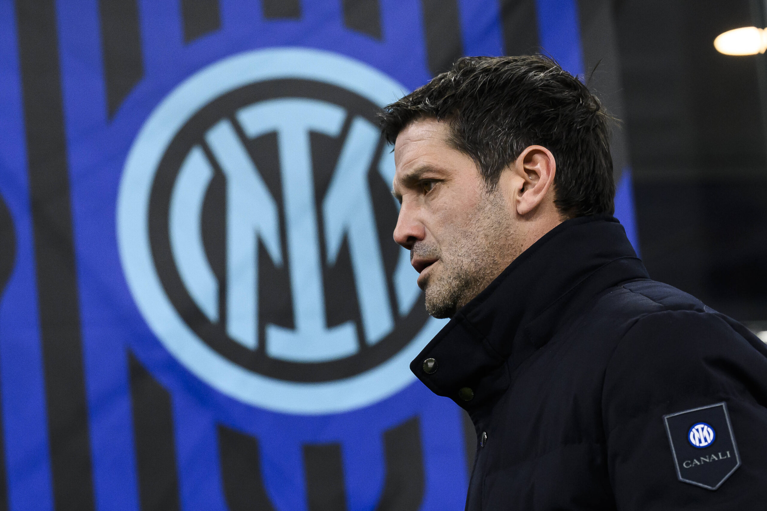 L'allenatore dell'Inter Cristian Chivu
