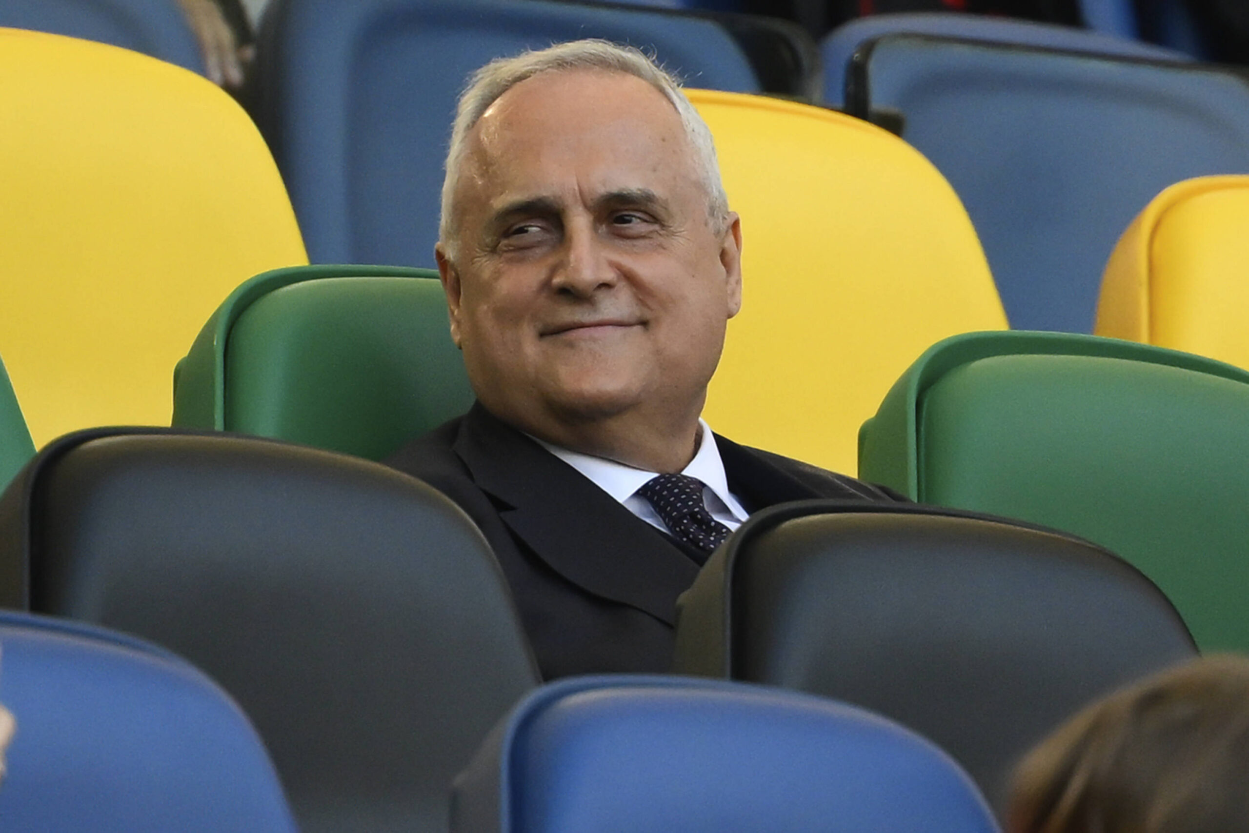 Claudio Lotito presidente della Lazio