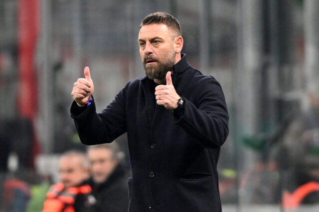 L'allenatore del Genoa Daniele De Rossi