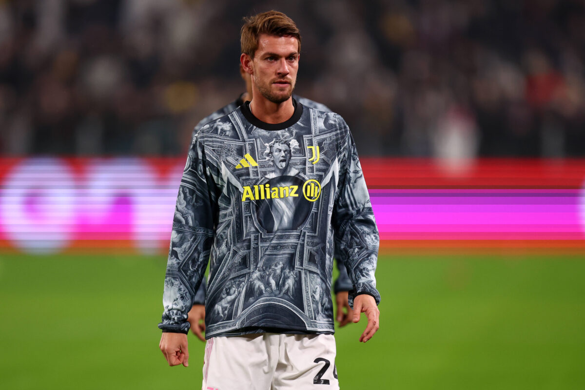 Il difensore della Juventus Daniele Rugani