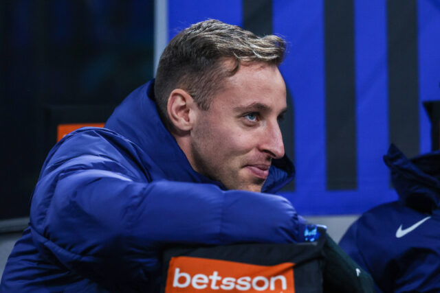 Davide Frattesi in uscita dall'Inter