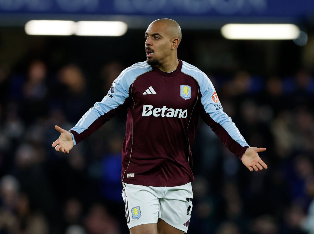 L'attaccante olandese dell'Aston Villa Donyell Malen