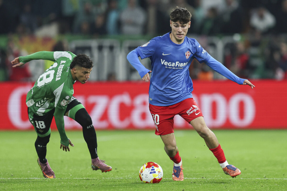 Mendoza giocatore spagnolo dell'Elche