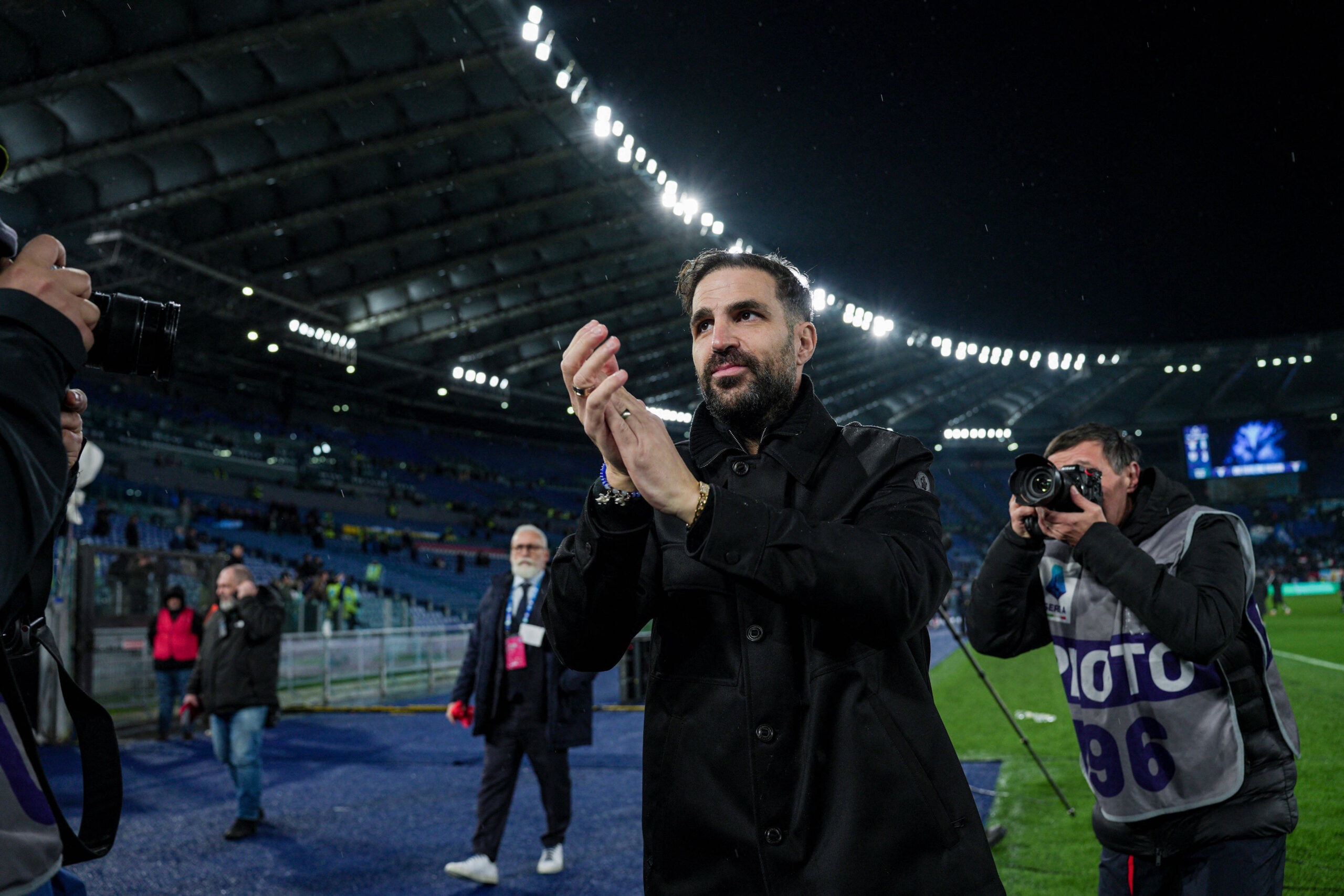 L'allenatore del Como Cesc Fabregas