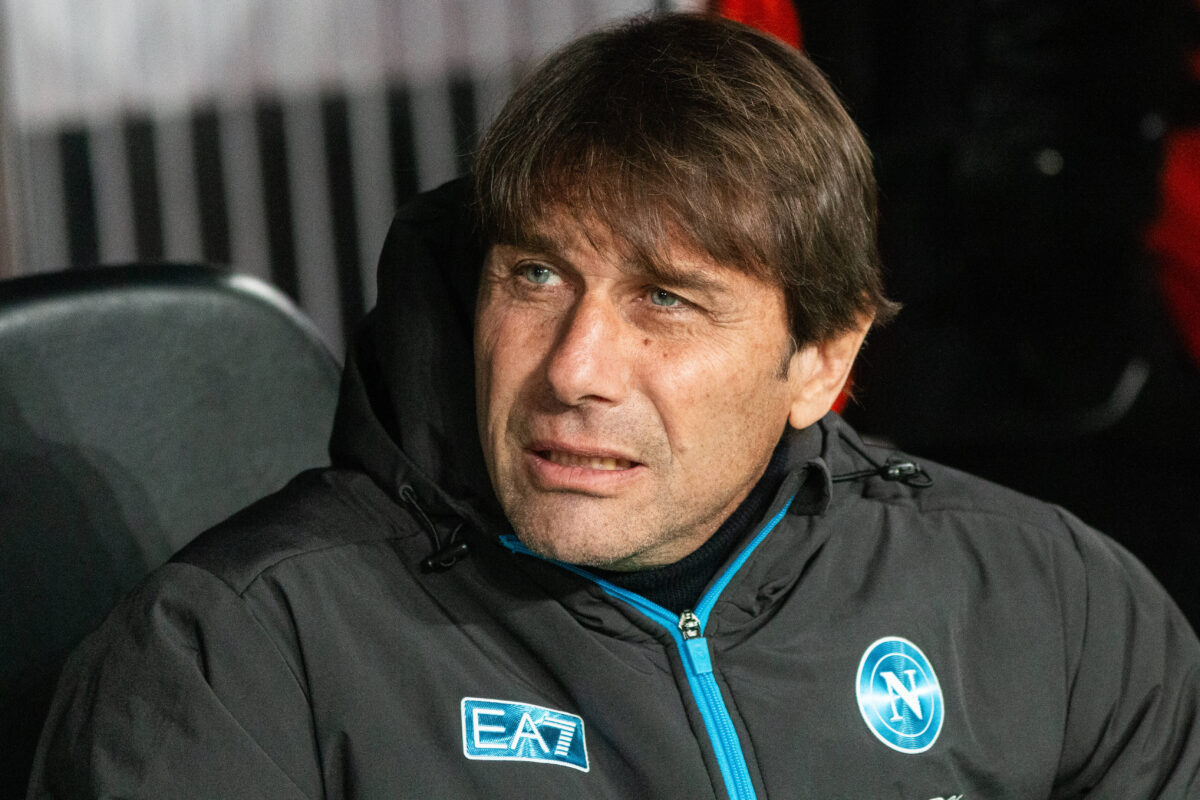 Antonio Conte, seconda stagione sulla panchina del Napoli