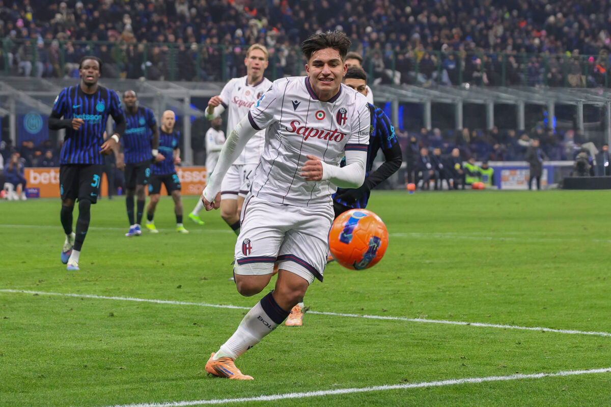 Castro durante Inter-Bologna