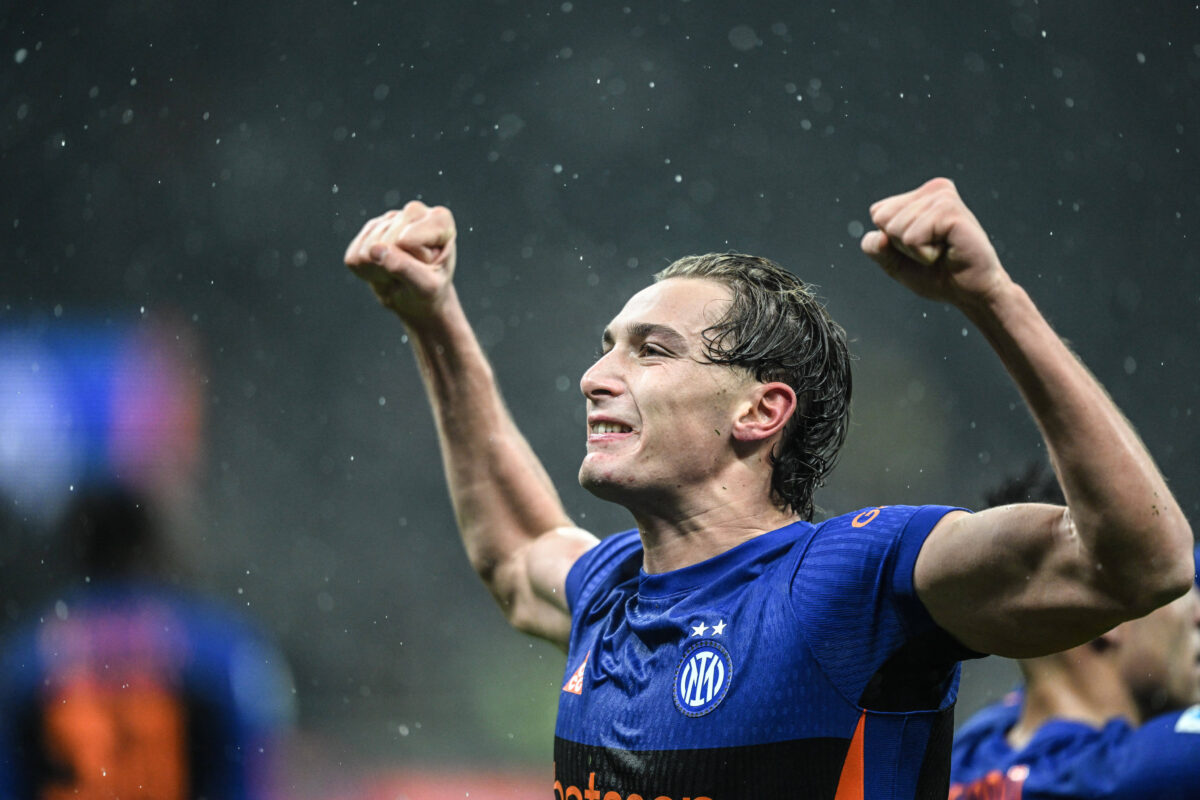 La classica esultanza di Pio Esposito