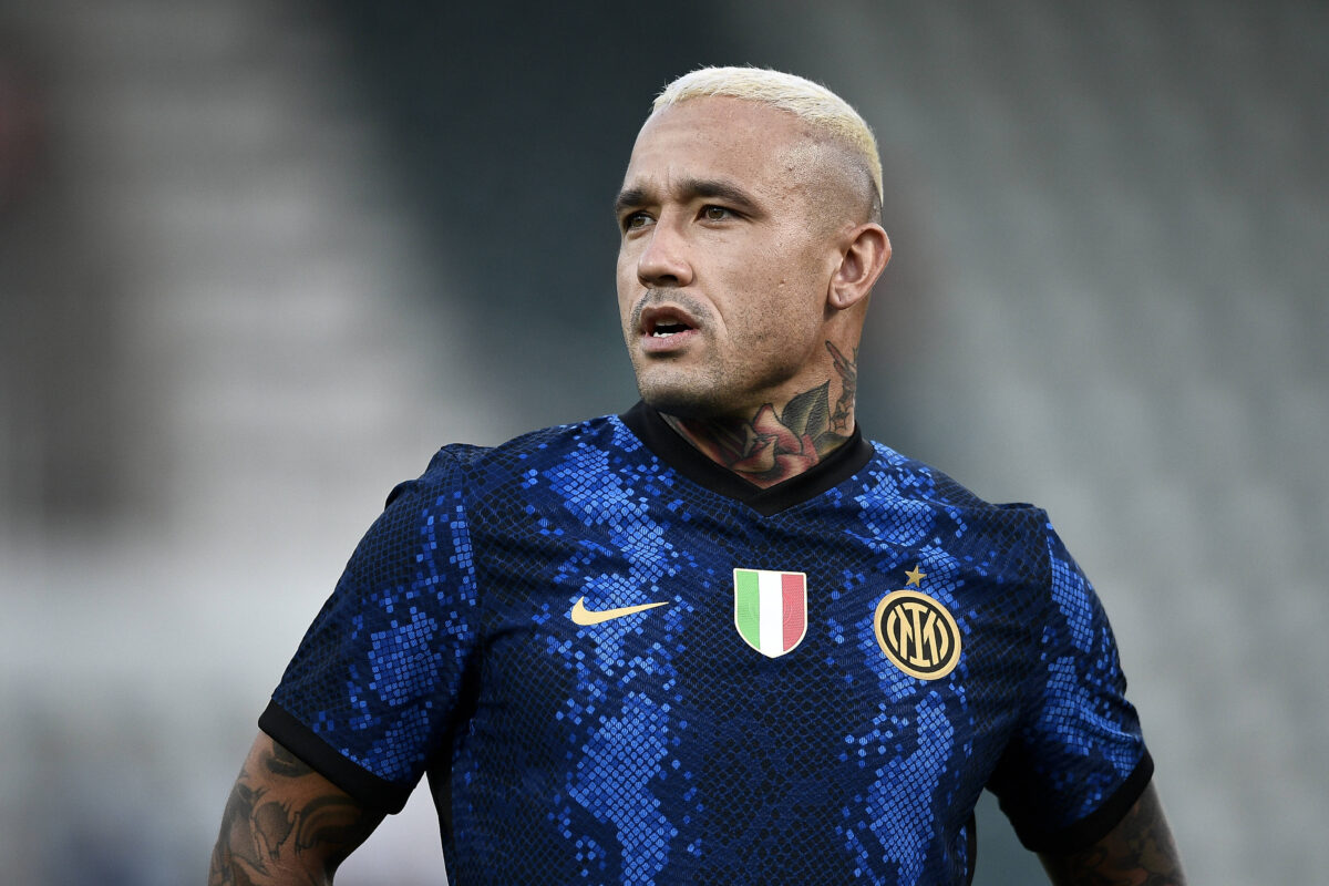 Nainggolan ai tempi dell'Inter