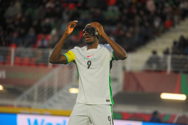 Victor Osimhen impegnato in Coppa d'Africa con la Nigeria