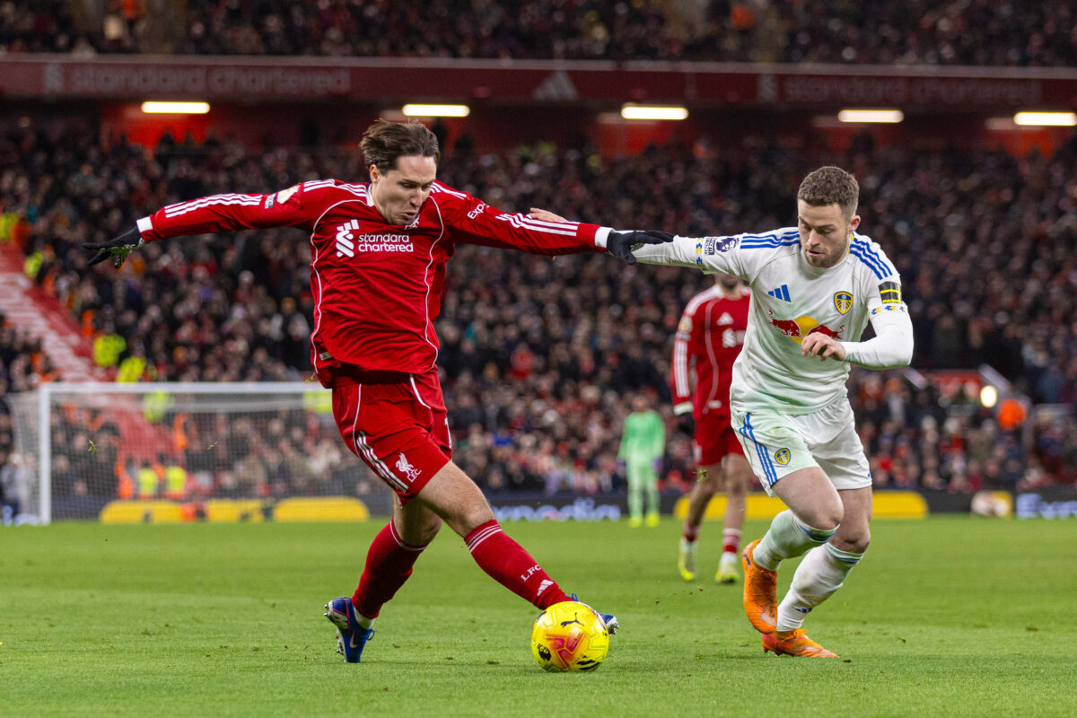 Chiesa in azione con il Liverpool