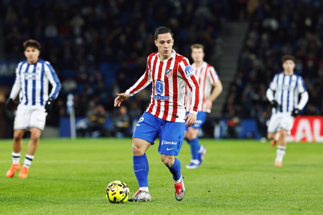 Giacomo Raspadori, 15 presenze e 2 gol con la maglia dell'Atletico Madrid