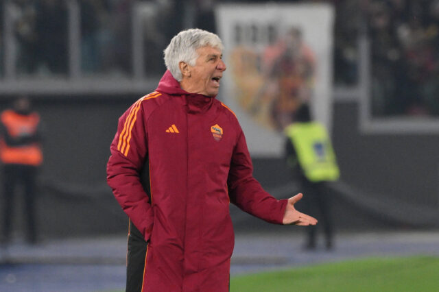 Gian Piero Gasperini tecnico della Roma