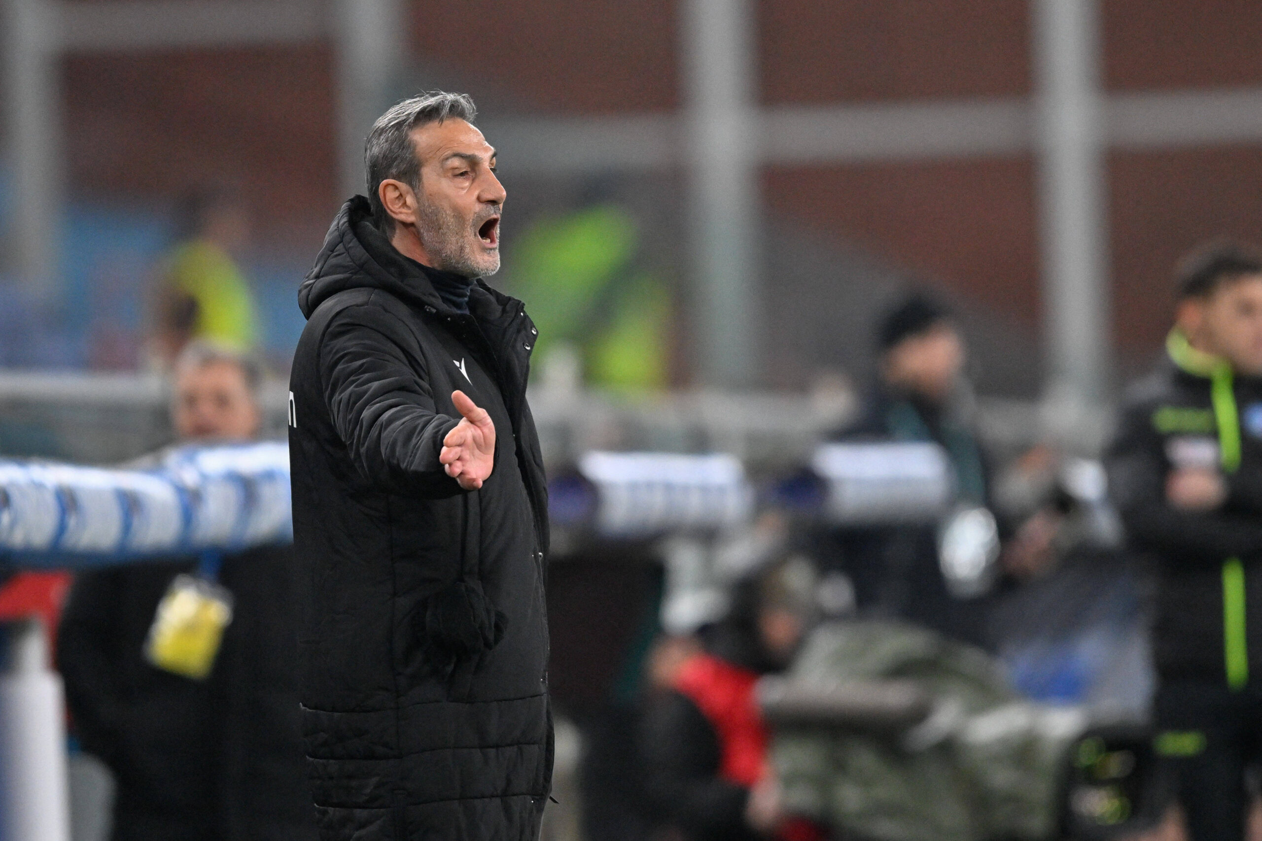 L'allenatore della Sampdoria Angelo Gregucci