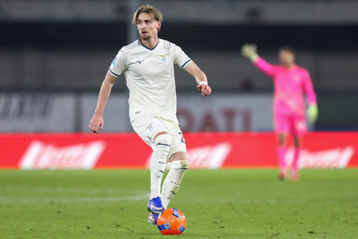 Taylor all'esordio con la maglia della Lazio