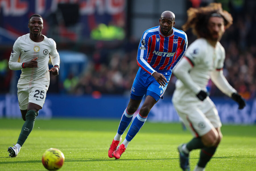 Jean-Philippe Mateta, attaccante del Crystal Palace accostato alla Juventus