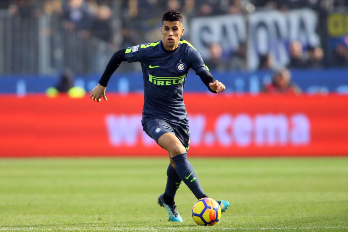 Cancelo, 28 presenze e 1 gol con la maglia dell'Inter