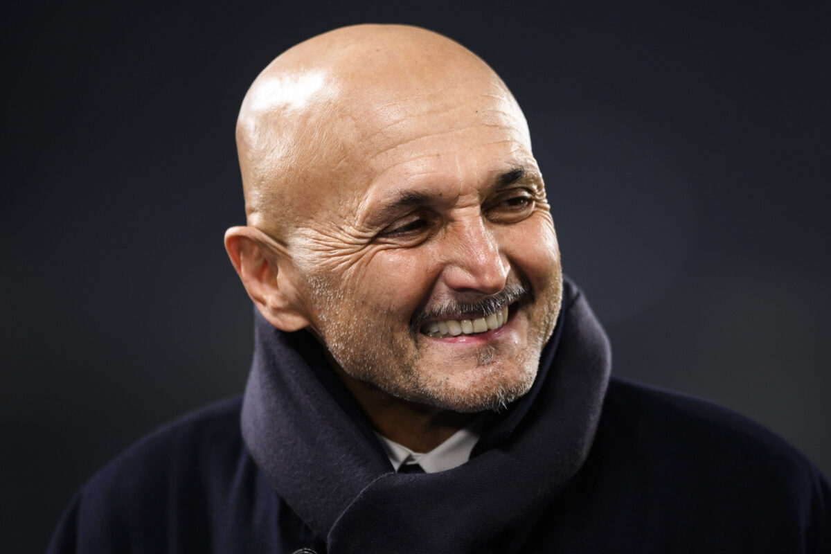 Luciano Spalletti sorride