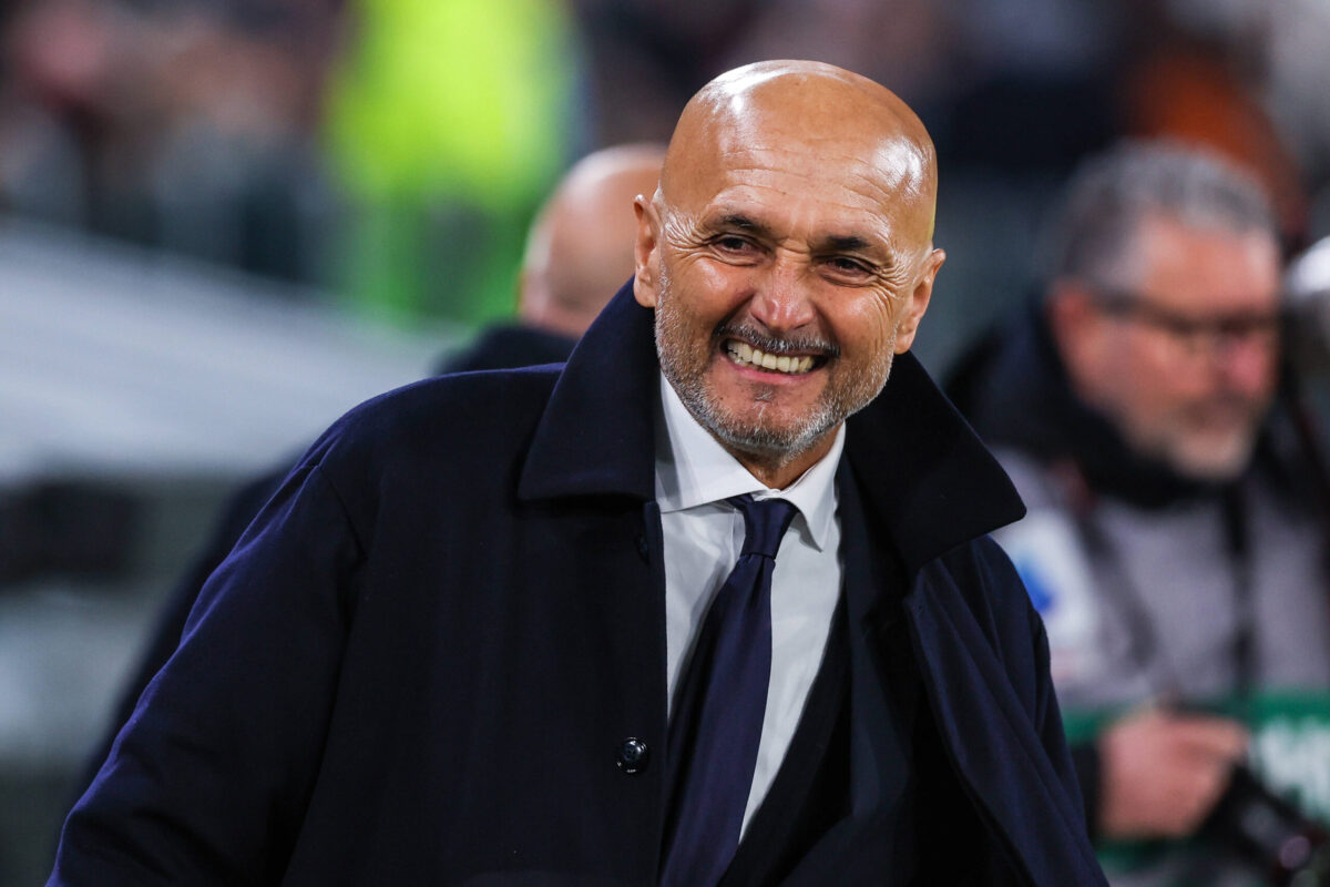 Luciano Spalletti sorride