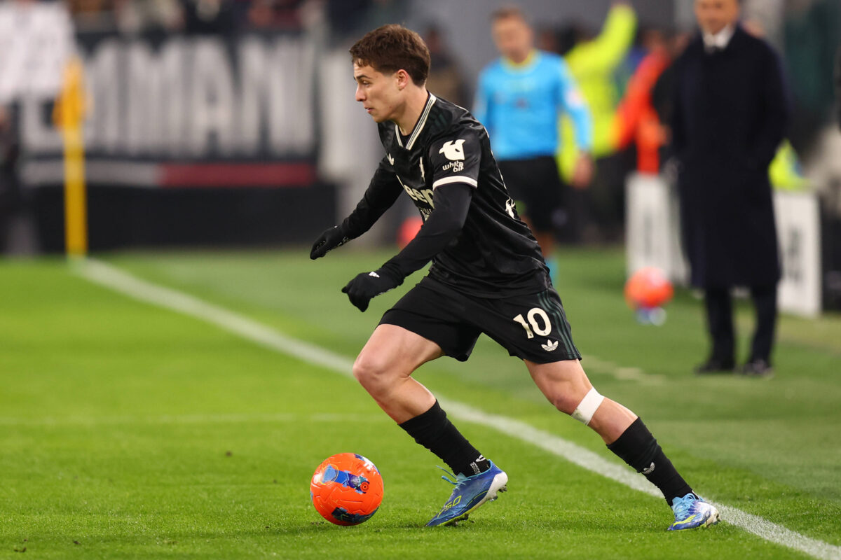 Yildiz durante Juventus-Lecce