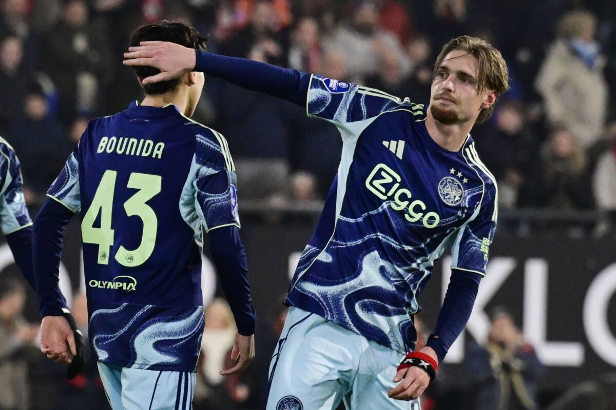 Kenneth Taylor, centrocampista olandese dell'Ajax classe 2002