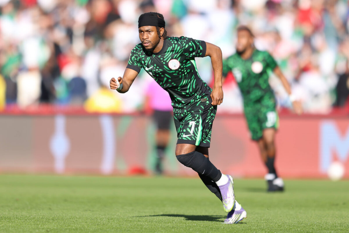 Ademola Lookman impegnato in Coppa d'Africa con la Nigeria