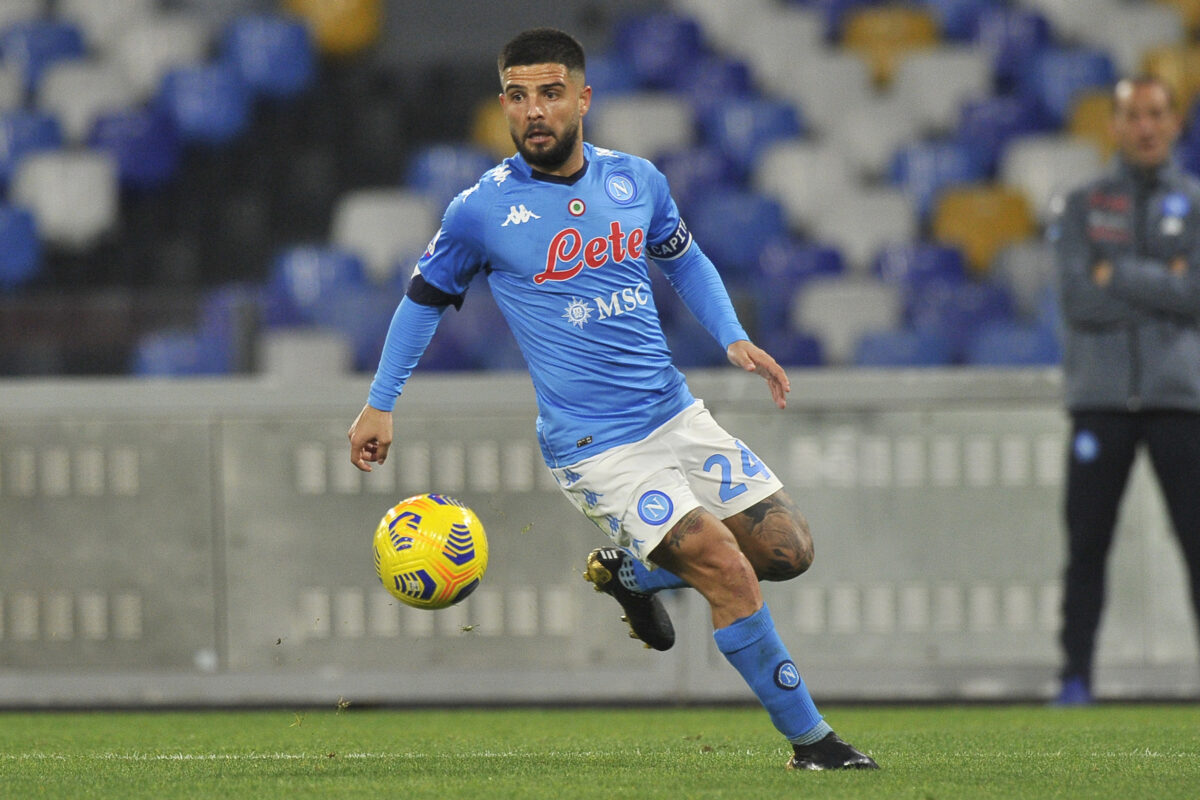 Lorenzo Insigne, 434 presenze e 122 gol con la maglia del Napoli