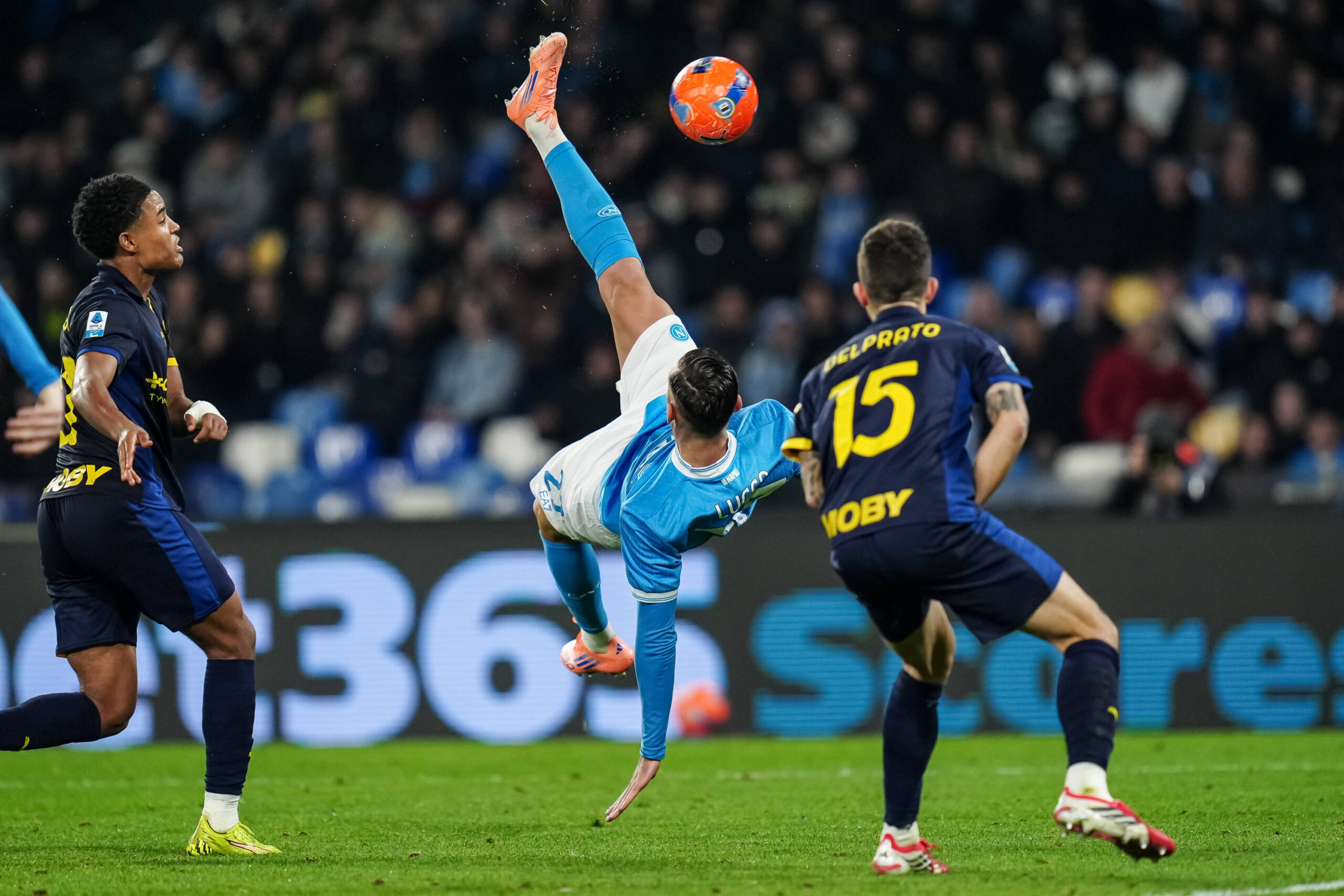 Lucca in uscita dal Napoli