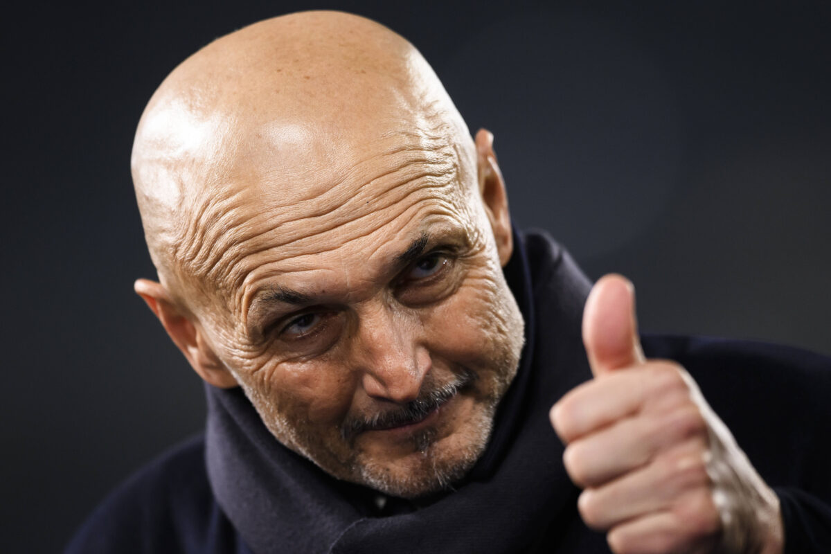Il tecnico della Juventus Luciano Spalletti