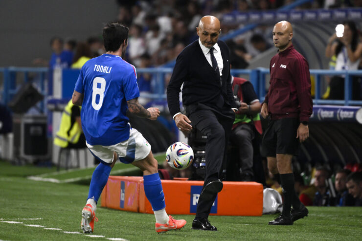 Spalletti e Tonali