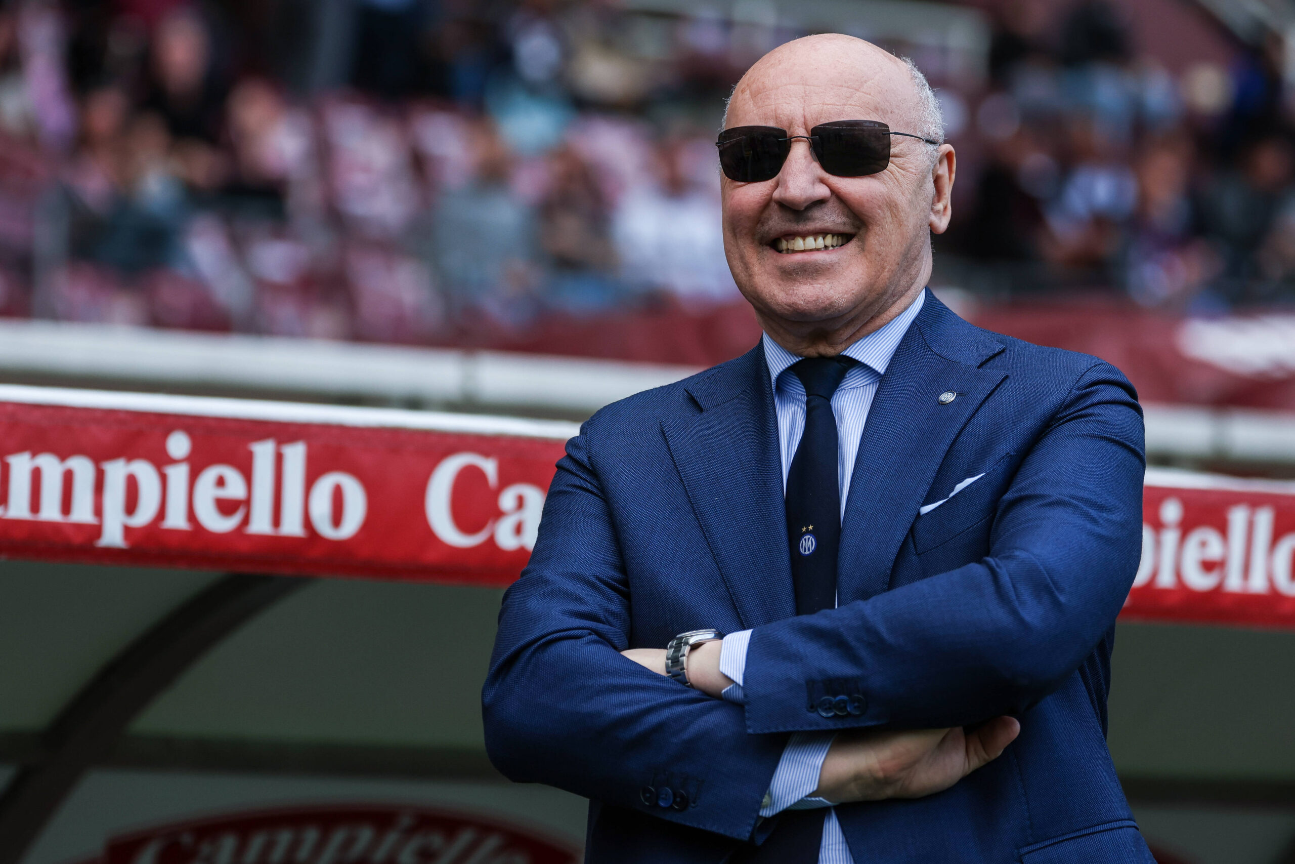 Il presidente dell'Inter Beppe Marotta