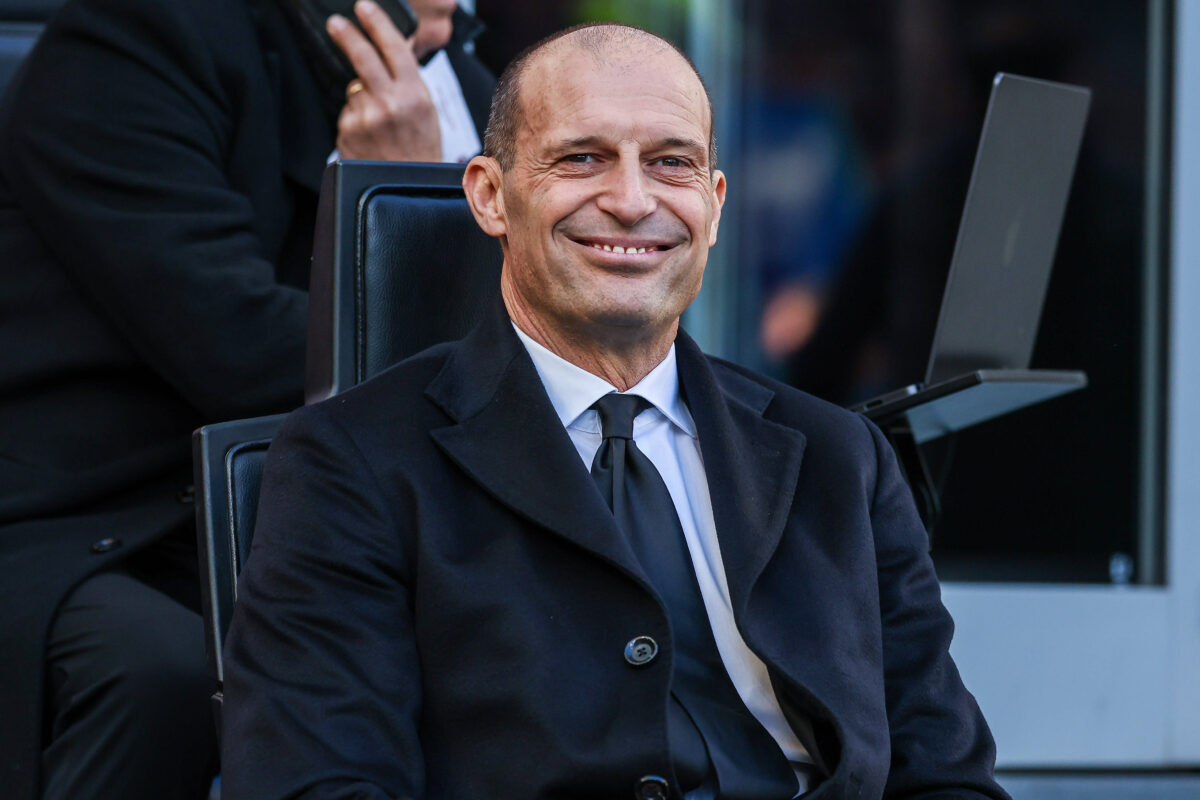 Massimiliano Allegri Head Coach of AC Milan looks on during Serie A 2025 26 football match between AC Milan and Hellas Verona FC at San Siro Stadium in Max Allegri in panchina contro il Verona