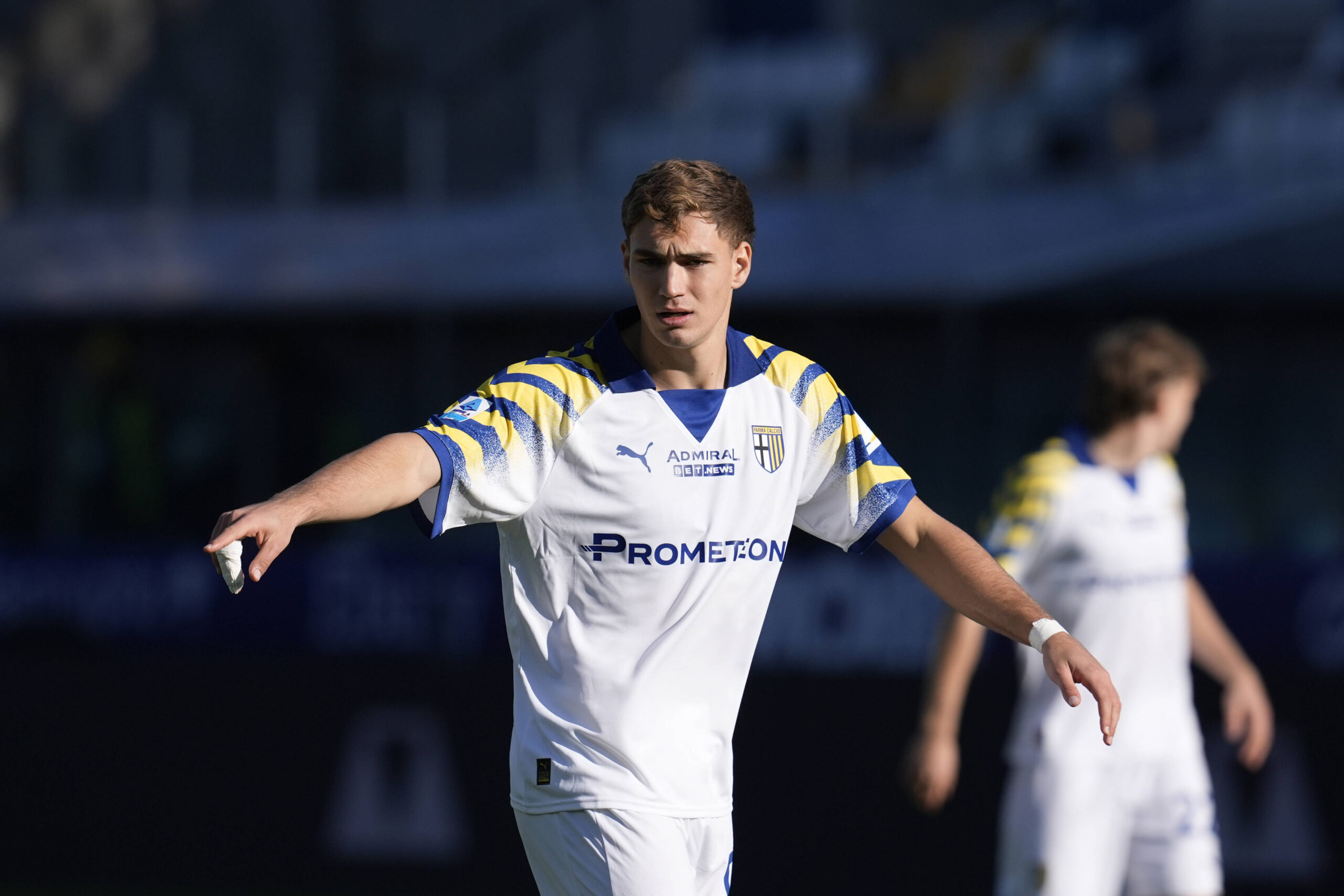 Pellegrino bomber del Parma seguito dalla Juventus