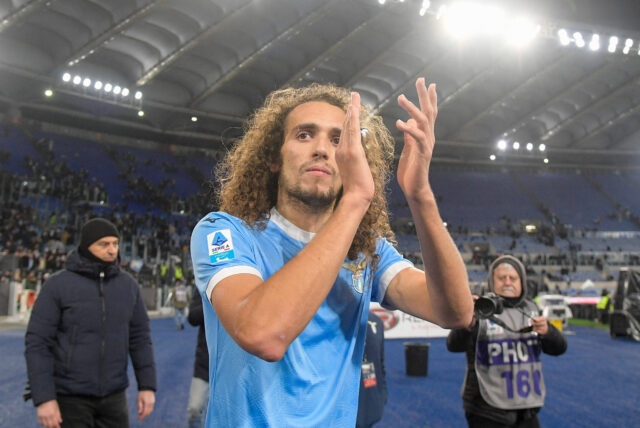 Matteo Guendouzi saluta la Lazio